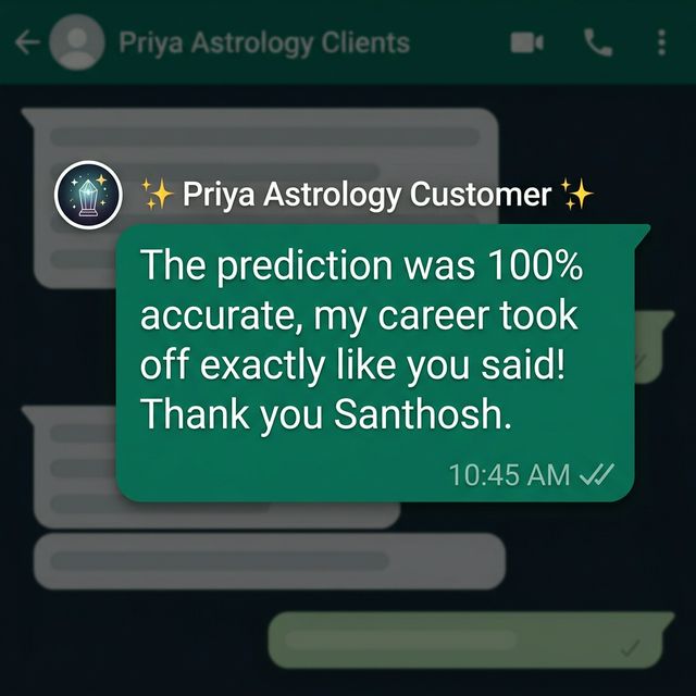 WhatsApp Testimonial: Career Success